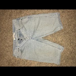 Topman 32 inch Waist Denim “Skinny Short”